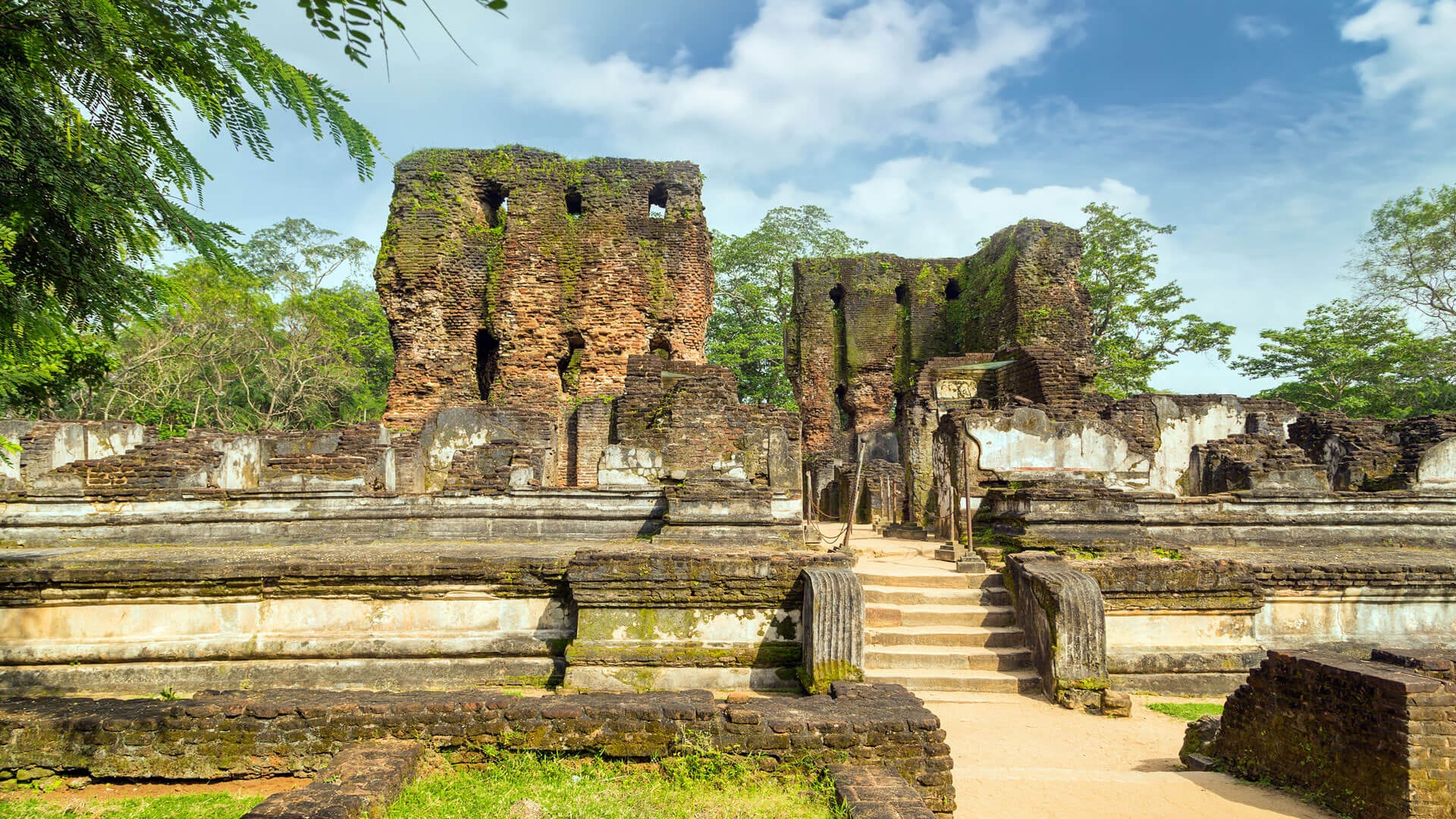 Royal Palace ruins of ancient Polonnaruwa